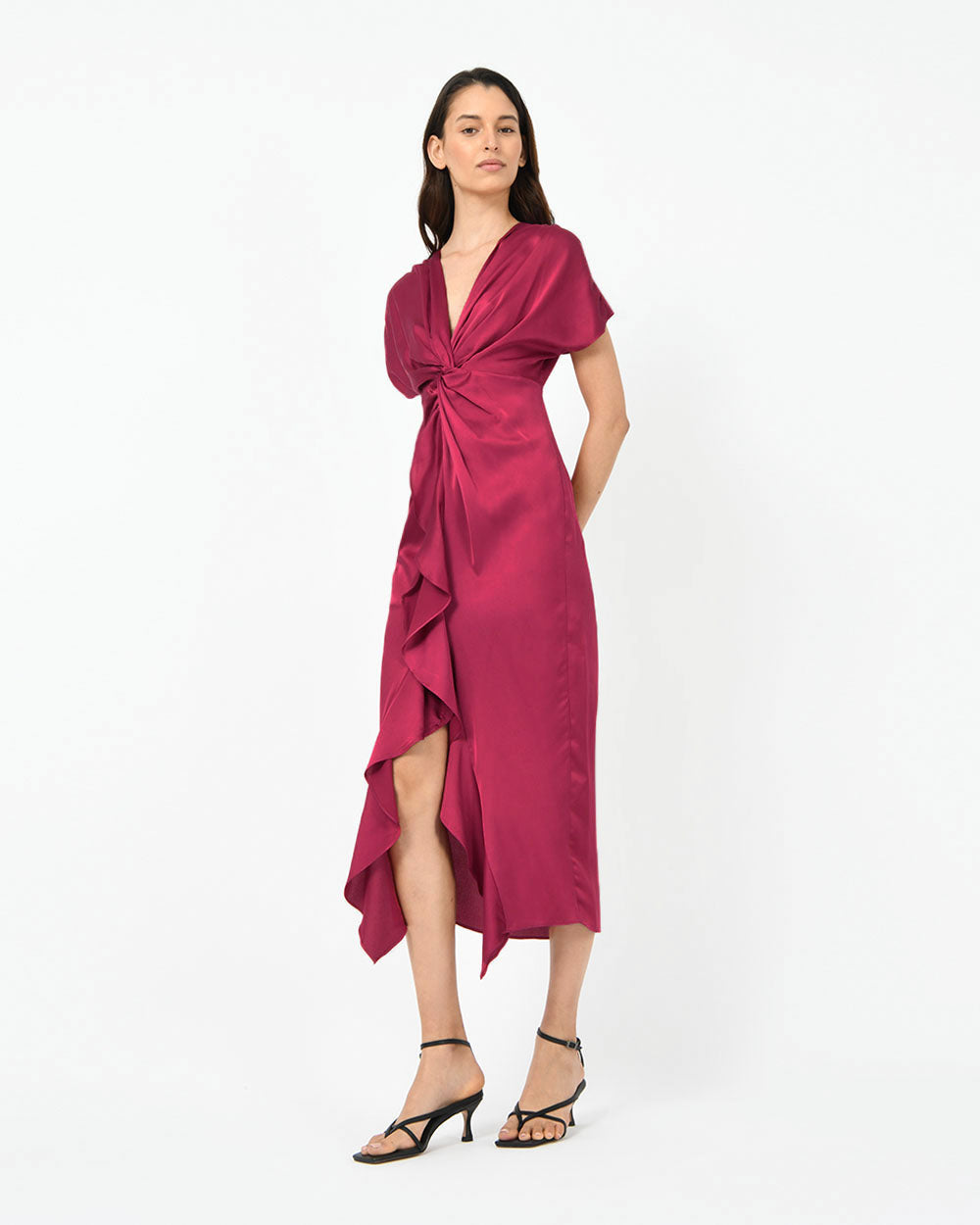 Farah Twist Front Dress