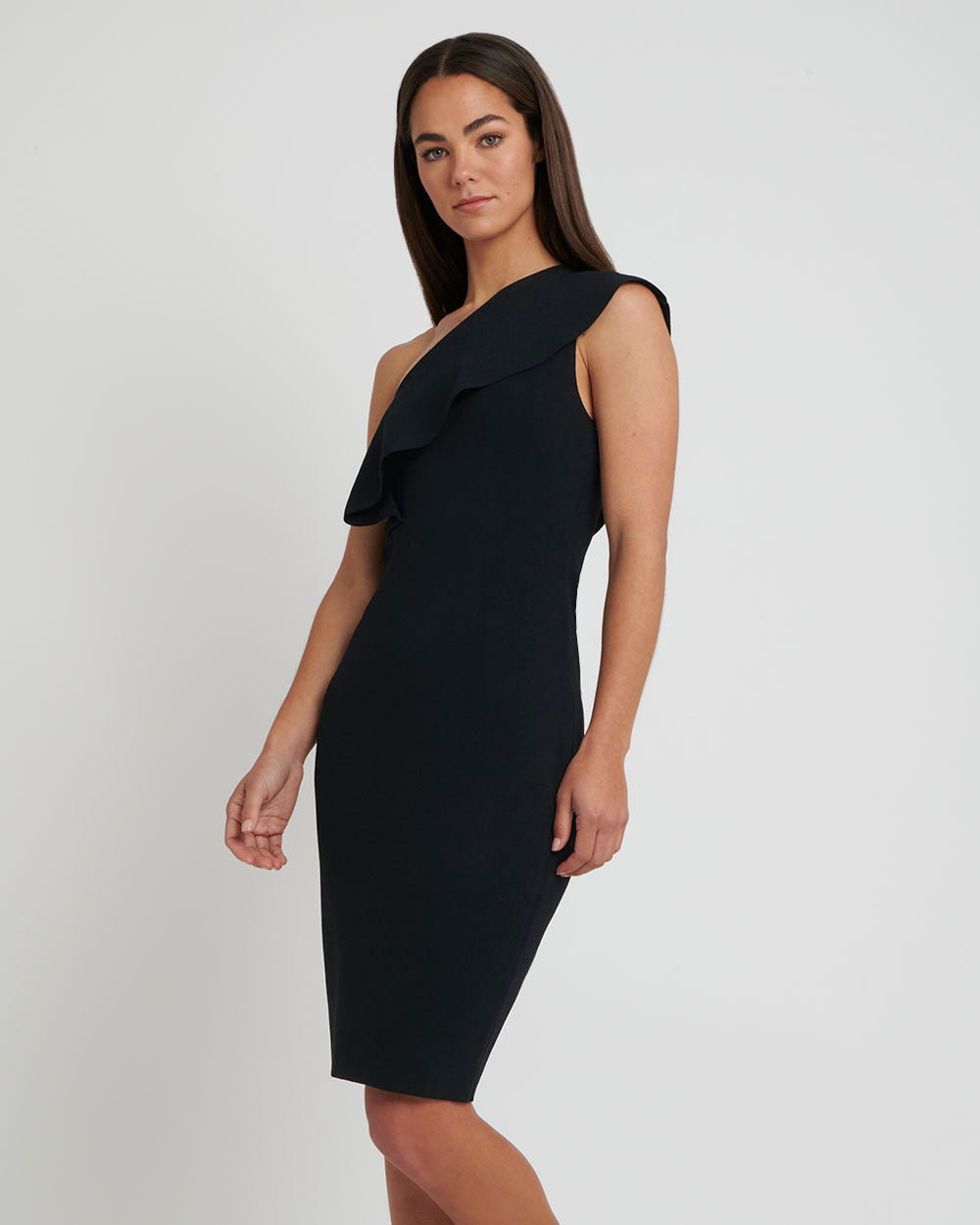 Reyna One Shoulder Knit Dress