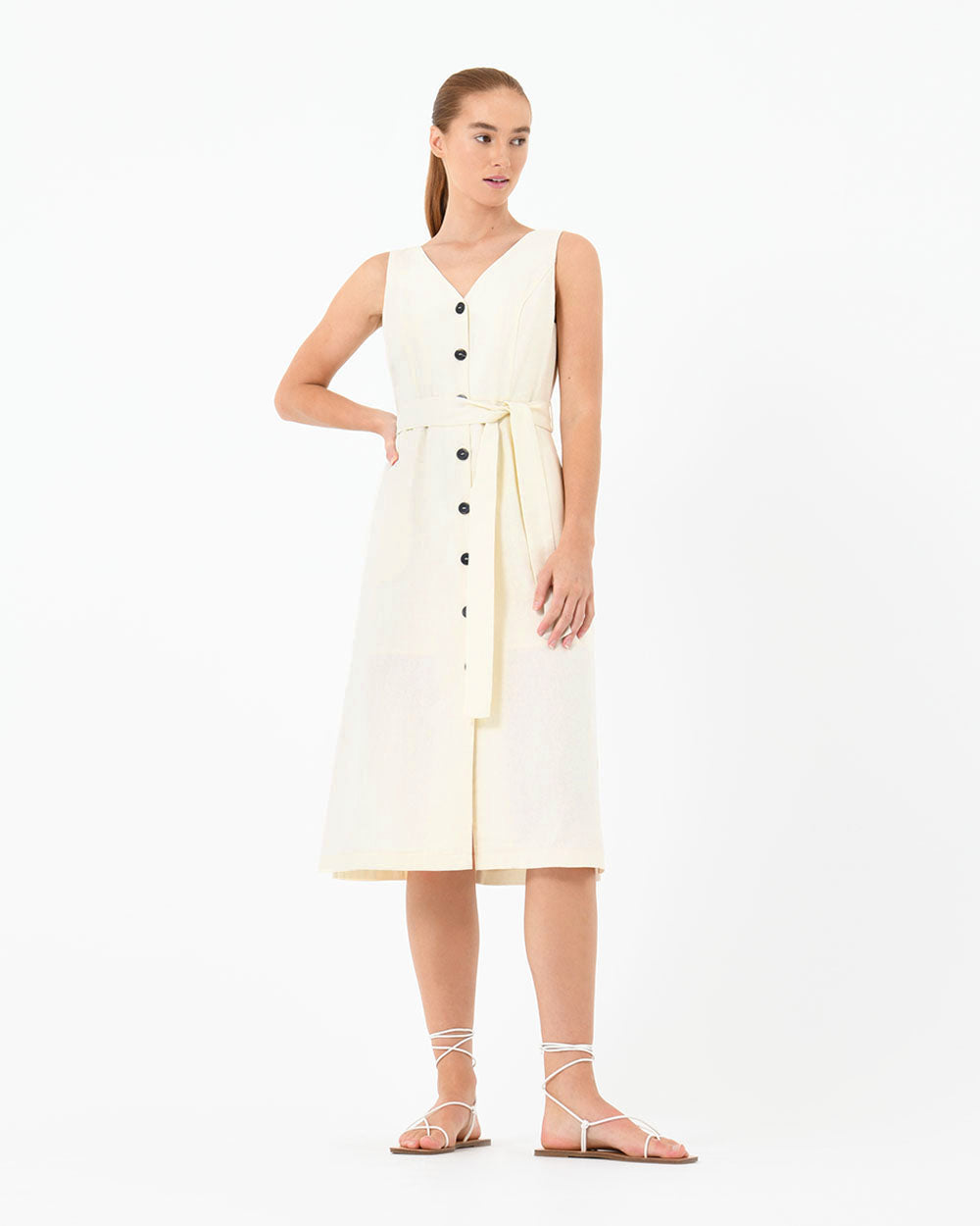 Scarlet Tie Waist Dress