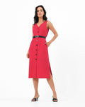 Scarlet Tie Waist Dress