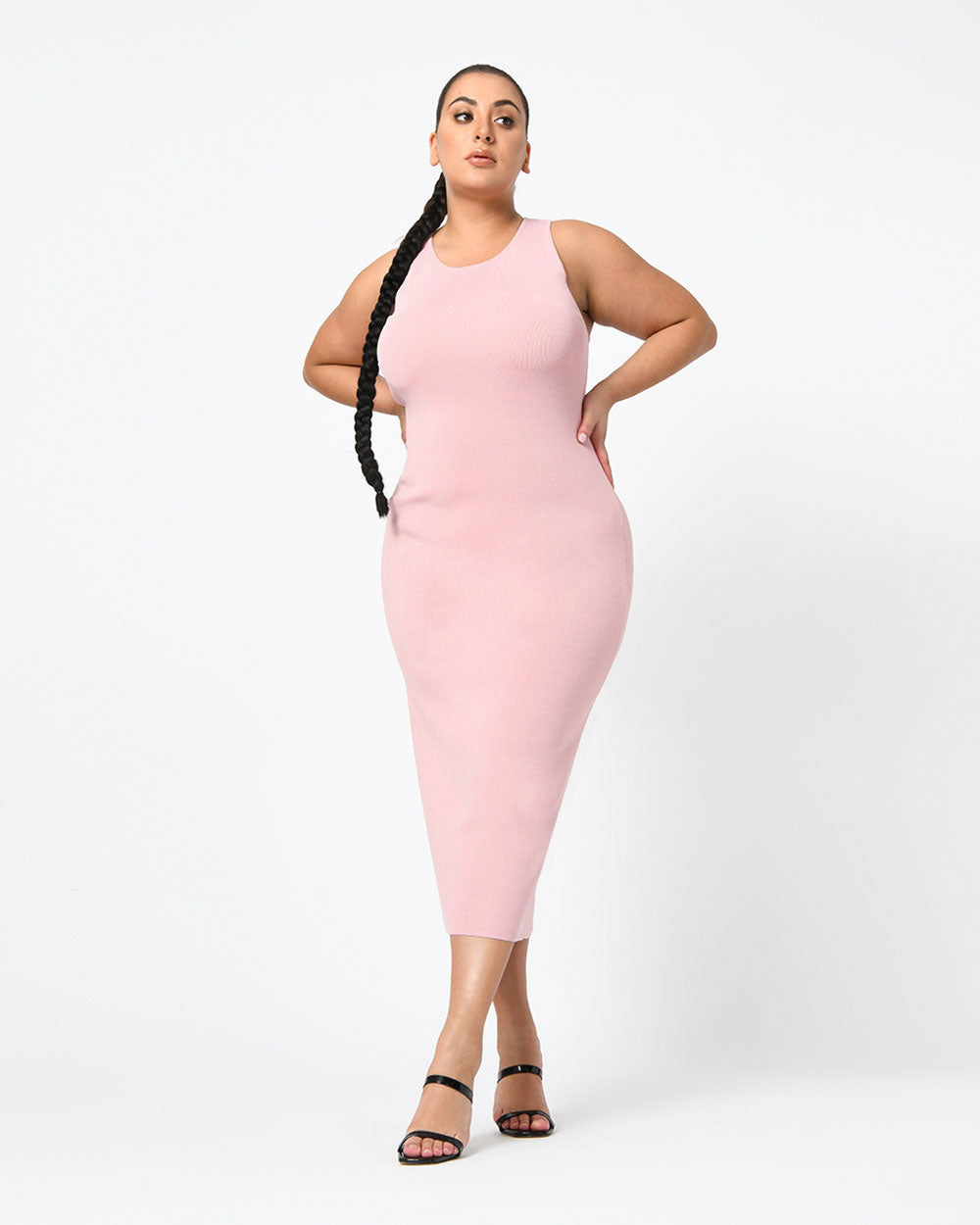 Rylin Racer Back Knit Dress