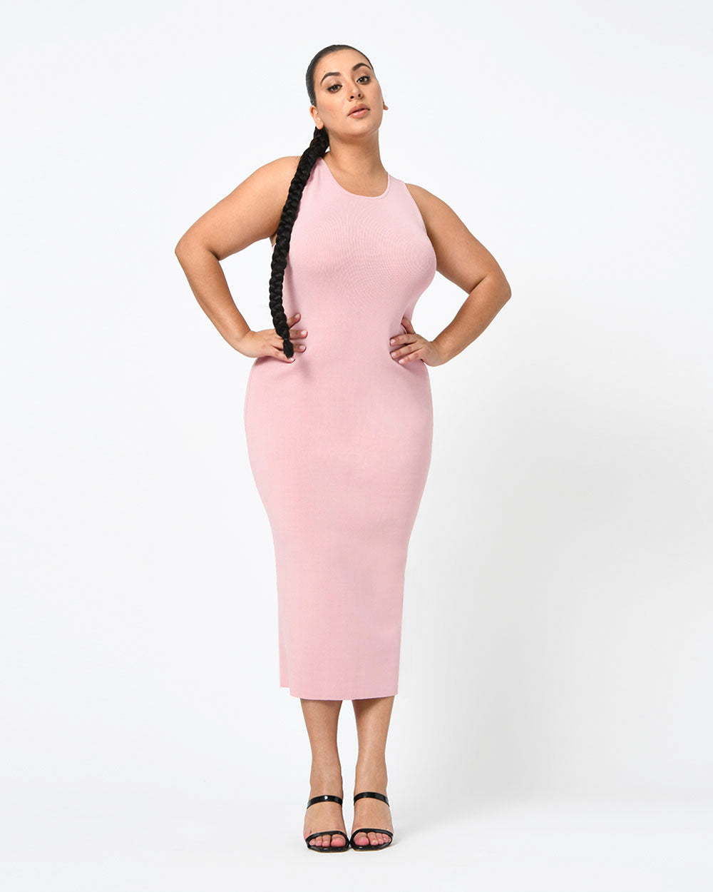 Rylin Racer Back Knit Dress