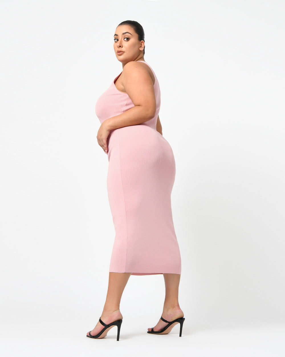 Rylin Racer Back Knit Dress
