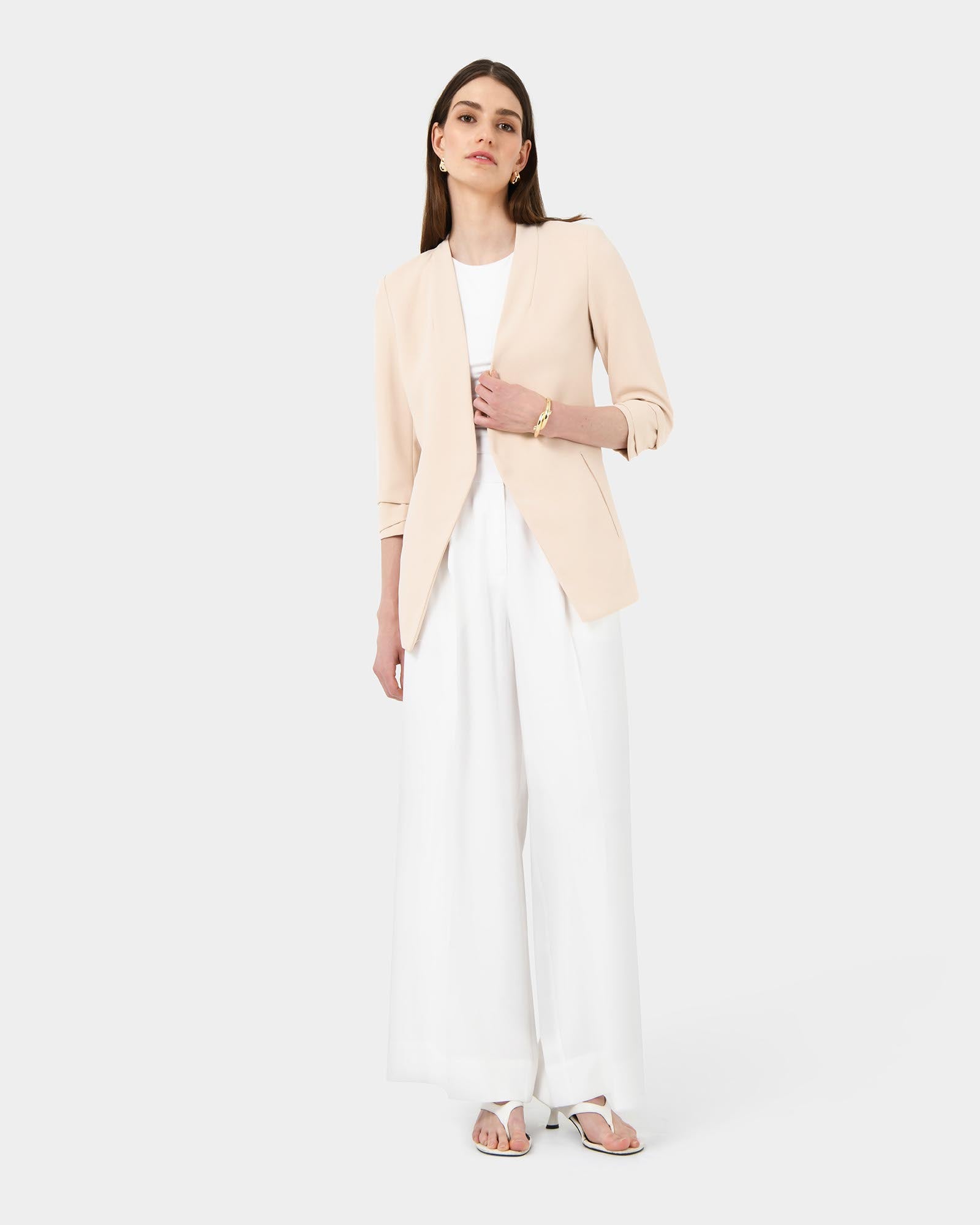 Carter 2 Collarless Blazer