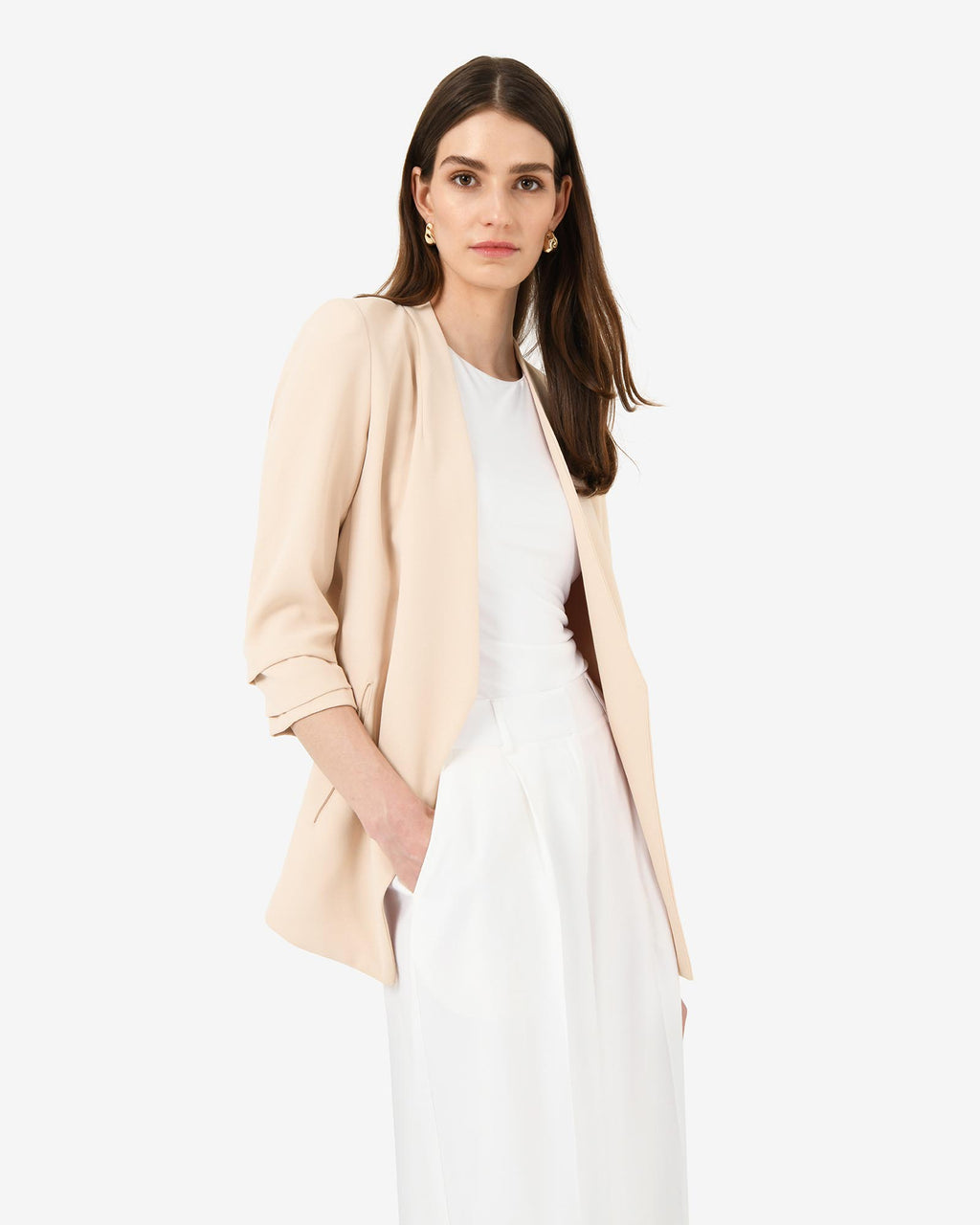 Carter 2 Collarless Blazer