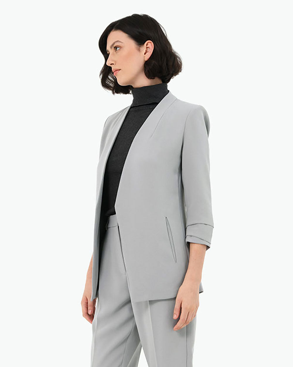 Carter 2 Collarless Blazer