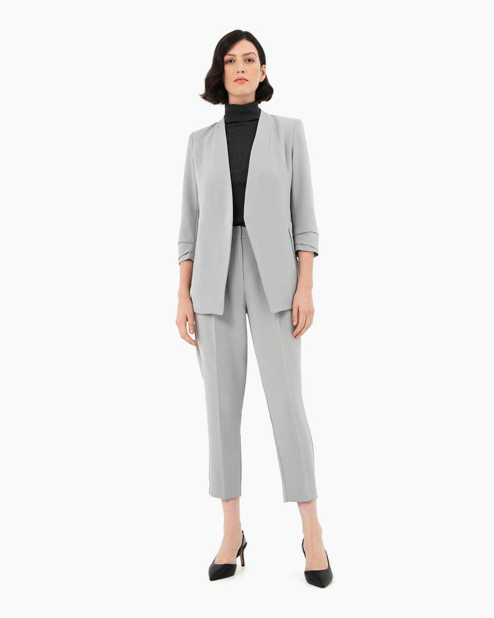 Carter 2 Collarless Blazer