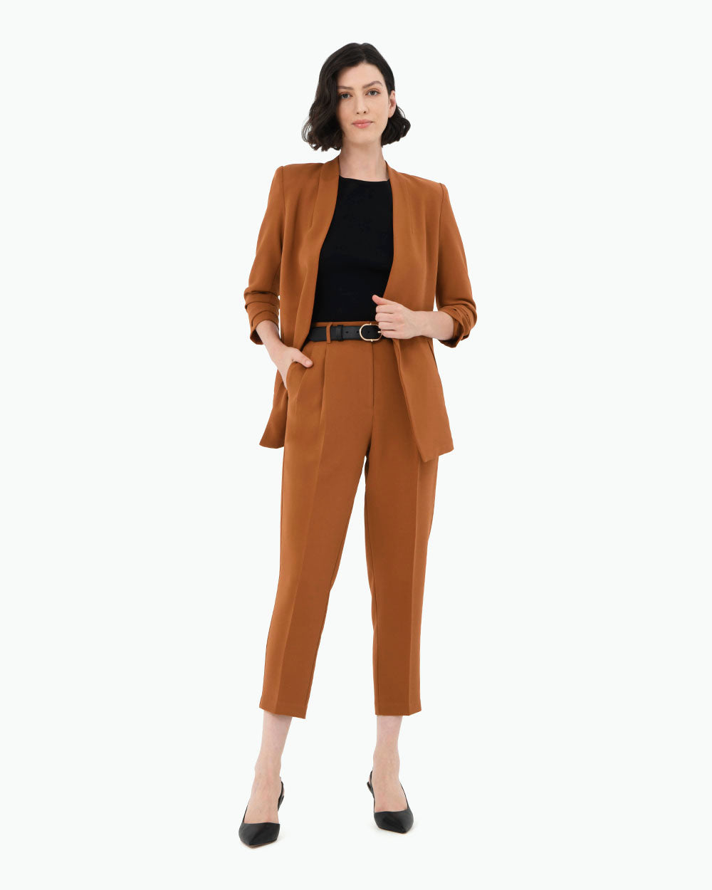Carter 2 Collarless Blazer