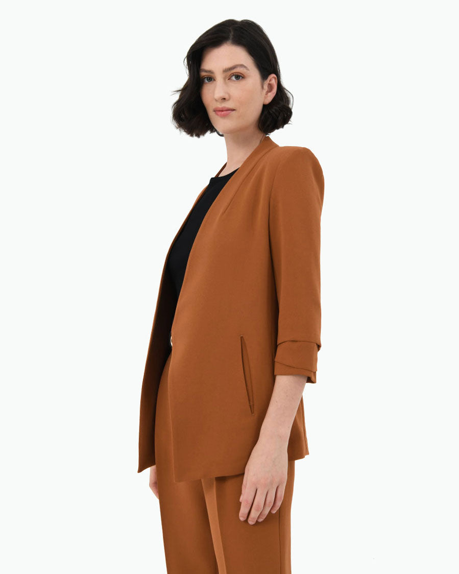 Carter 2 Collarless Blazer