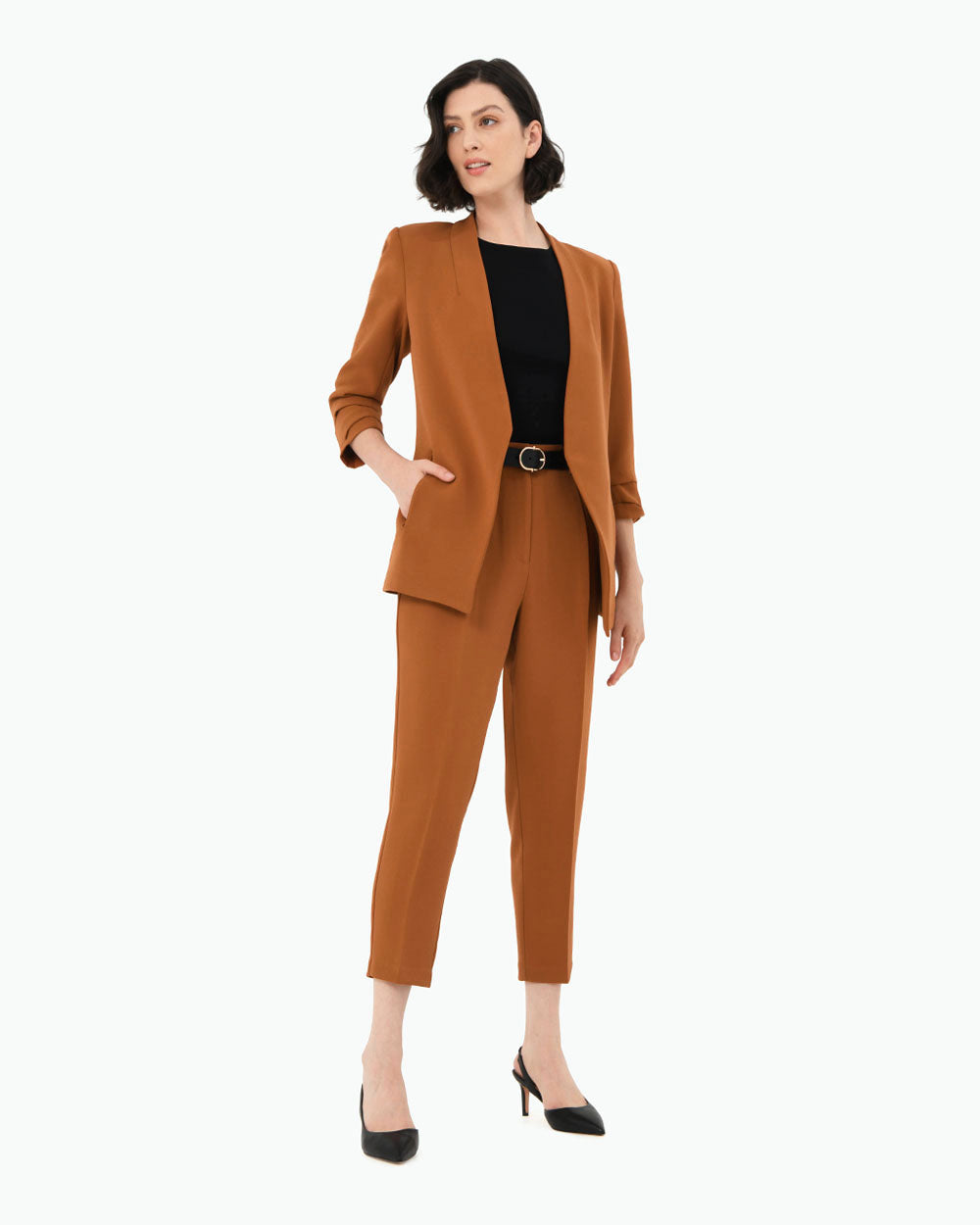 Carter 2 Collarless Blazer