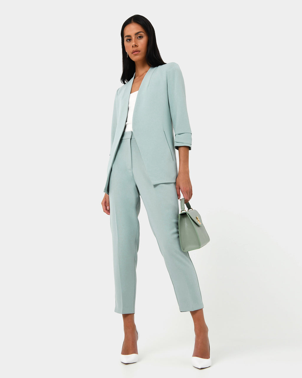 Carter 2 Collarless Blazer