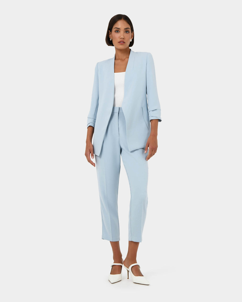 Carter 2 Collarless Blazer