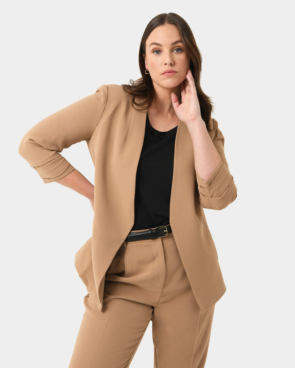 Carter 2 Collarless Blazer