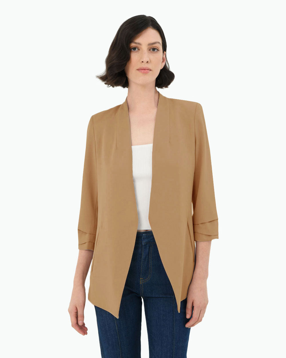 Carter 2 Collarless Blazer