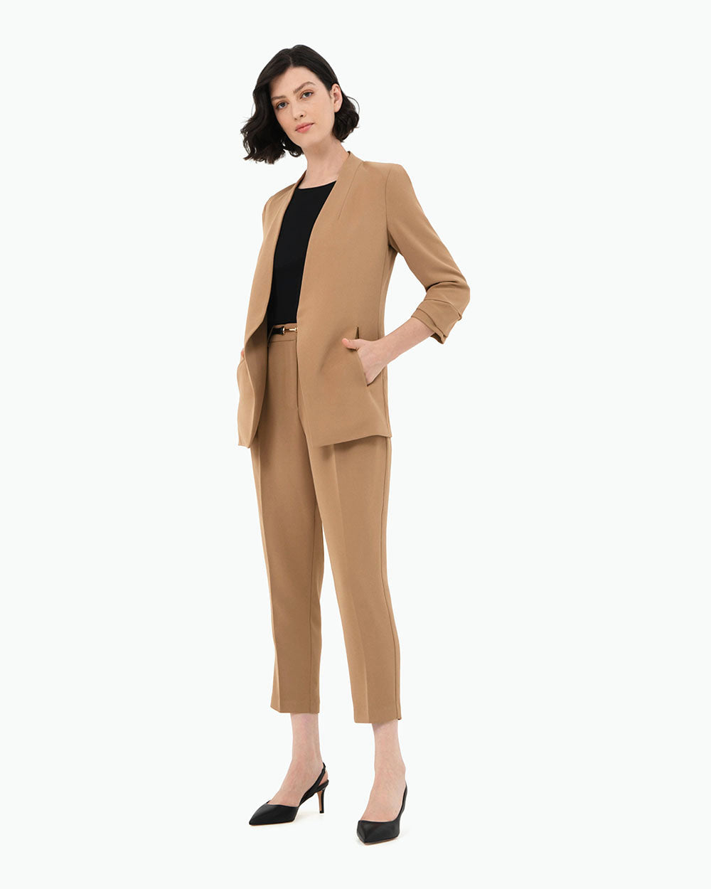 Carter 2 Collarless Blazer
