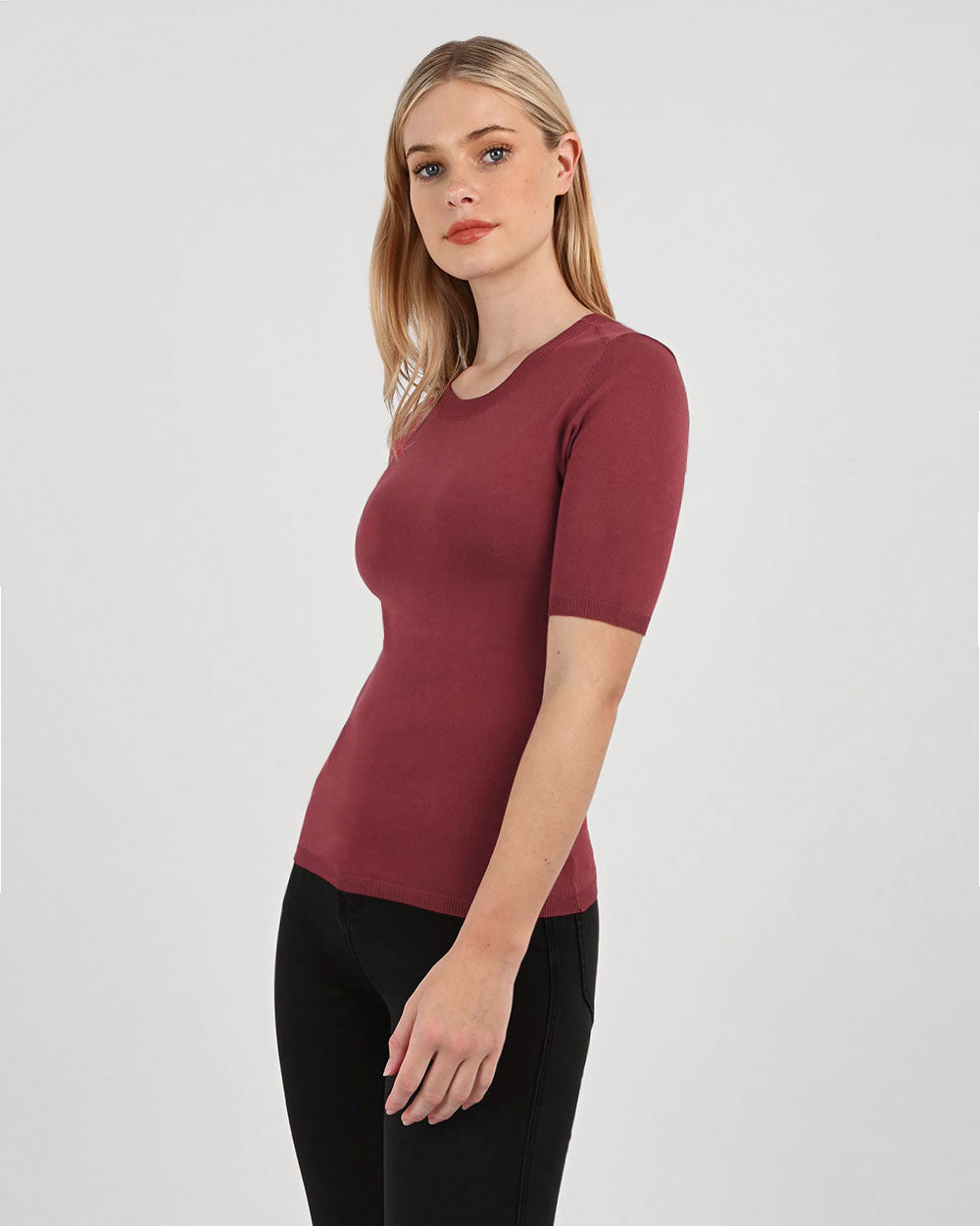 Shaila Half Sleeve Knit