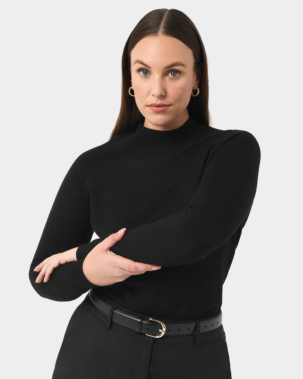 Maneh Mock Neck Knit