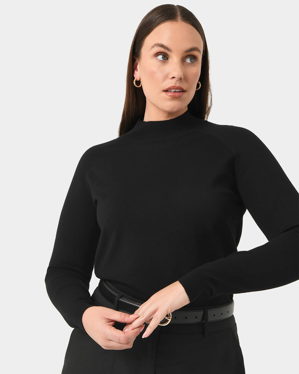 Maneh Mock Neck Knit