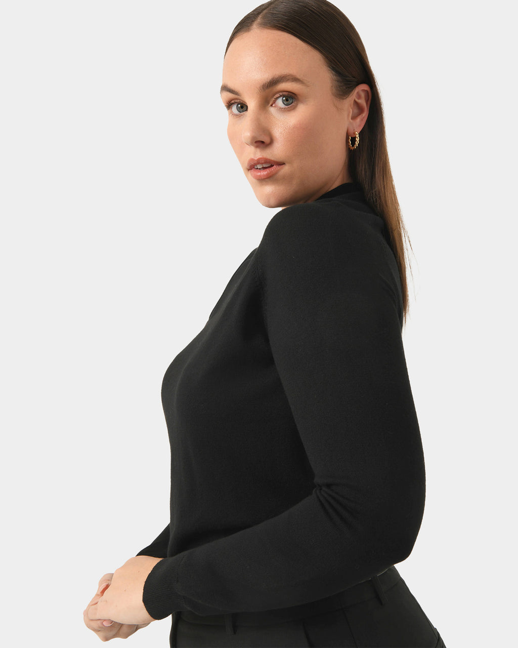 Maneh Mock Neck Knit