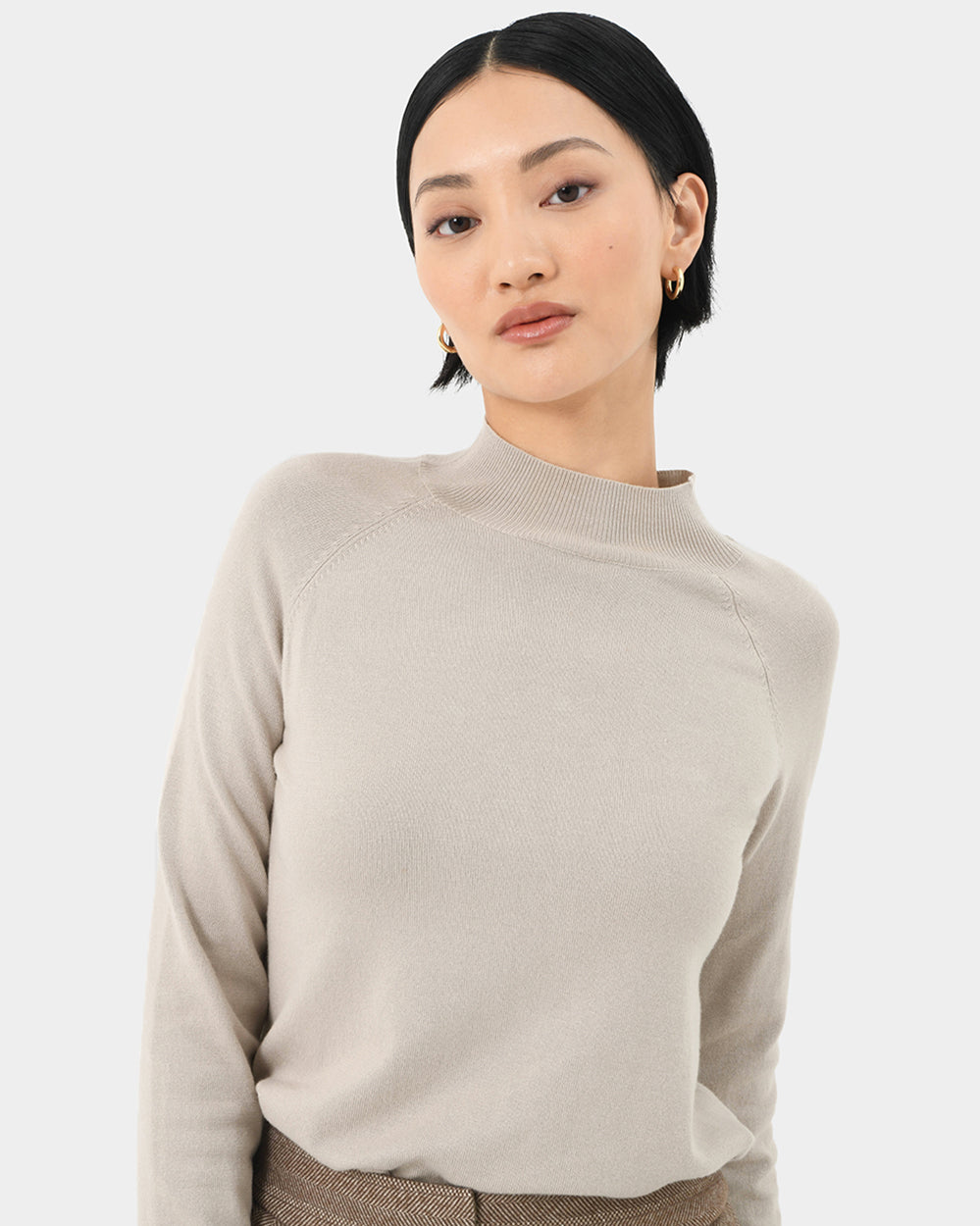 Maneh Mock Neck Knit