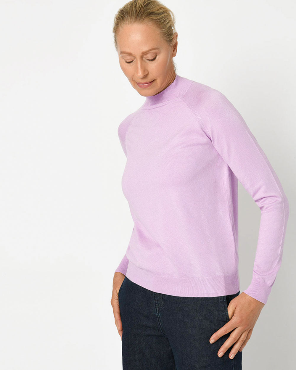 Maneh Mock Neck Knit