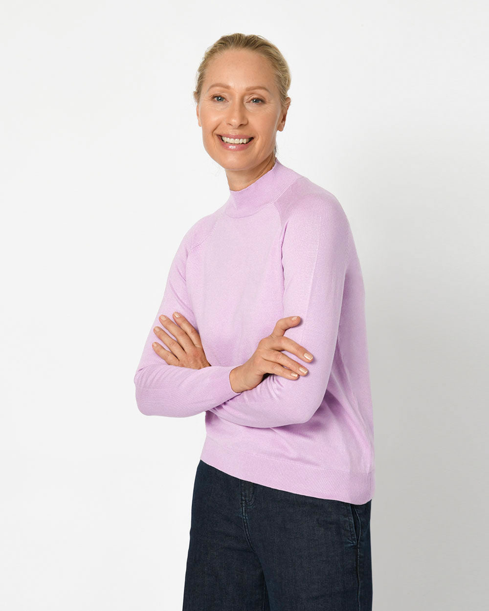 Maneh Mock Neck Knit