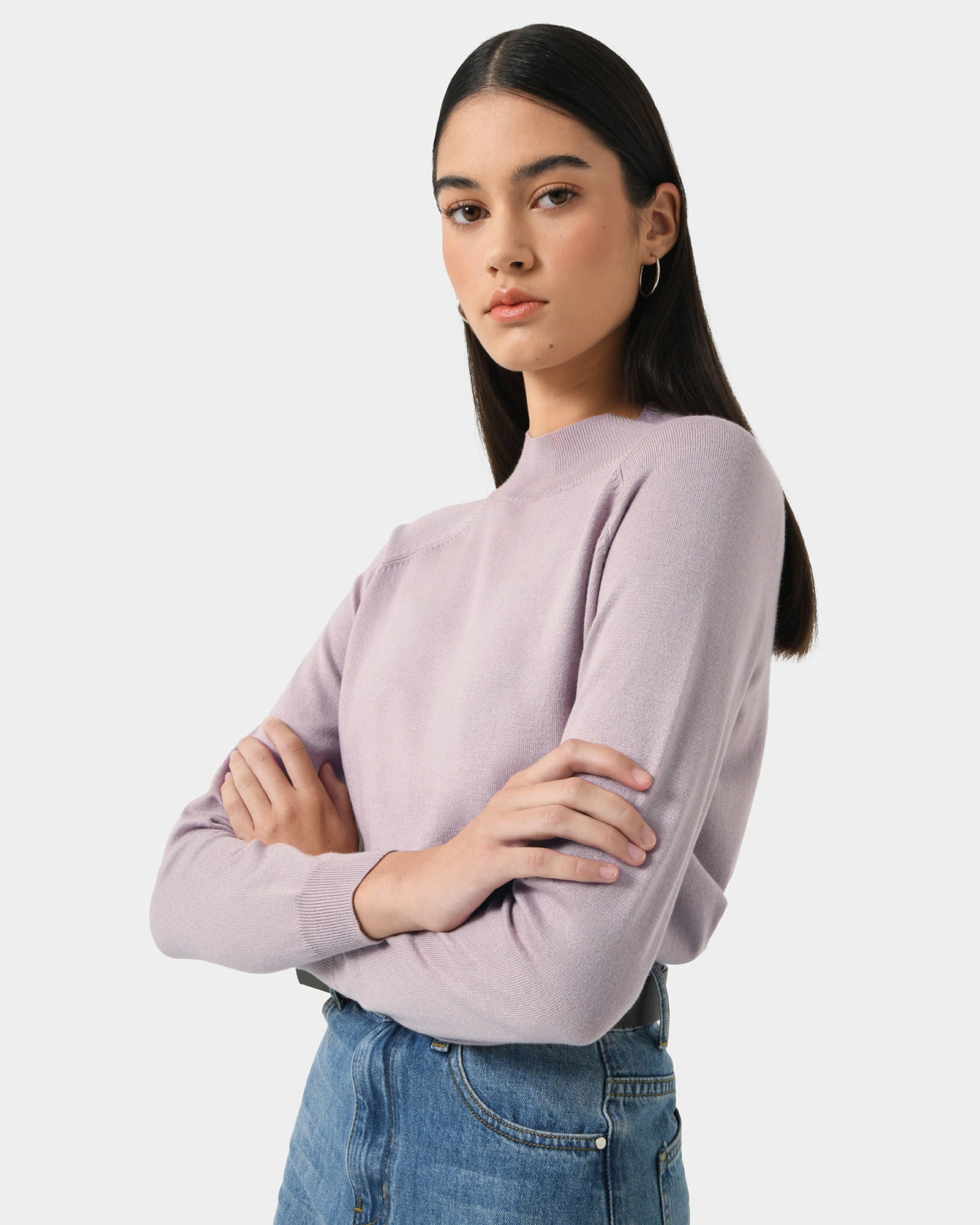 Maneh Mock Neck Knit