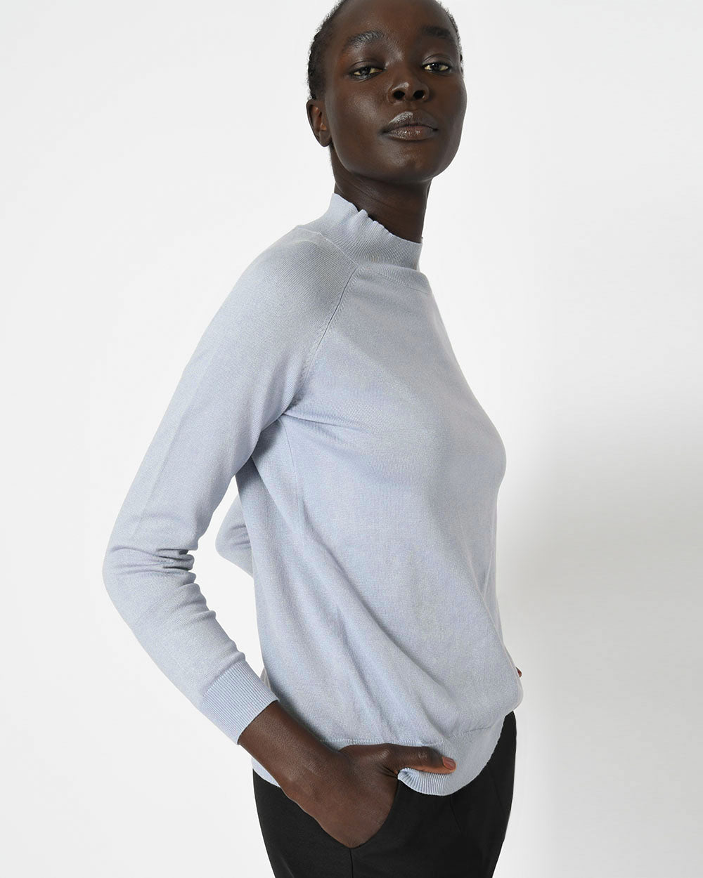 Maneh Mock Neck Knit