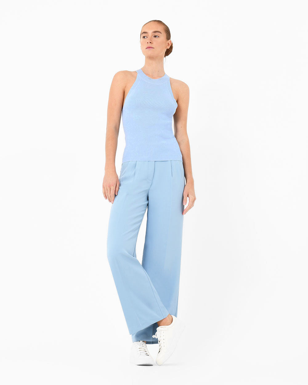 Skye Halter Neck Knit Top