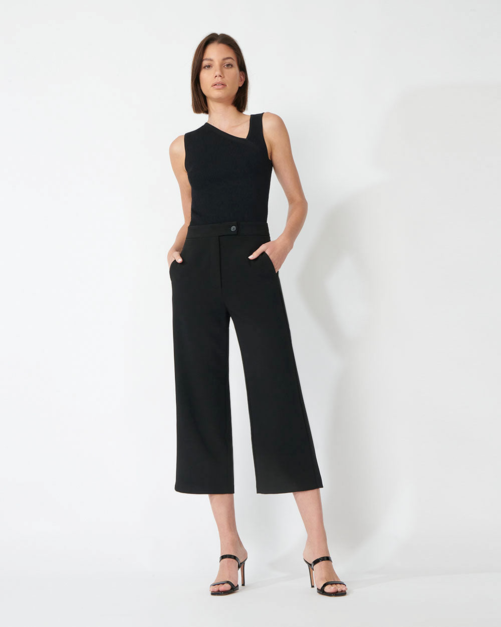 Tiana Asymmetric Knit Top