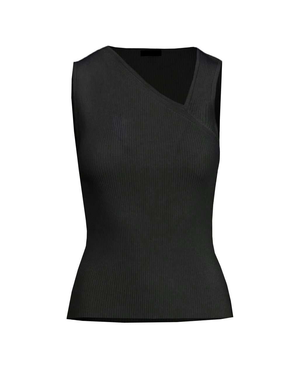 Tiana Asymmetric Knit Top