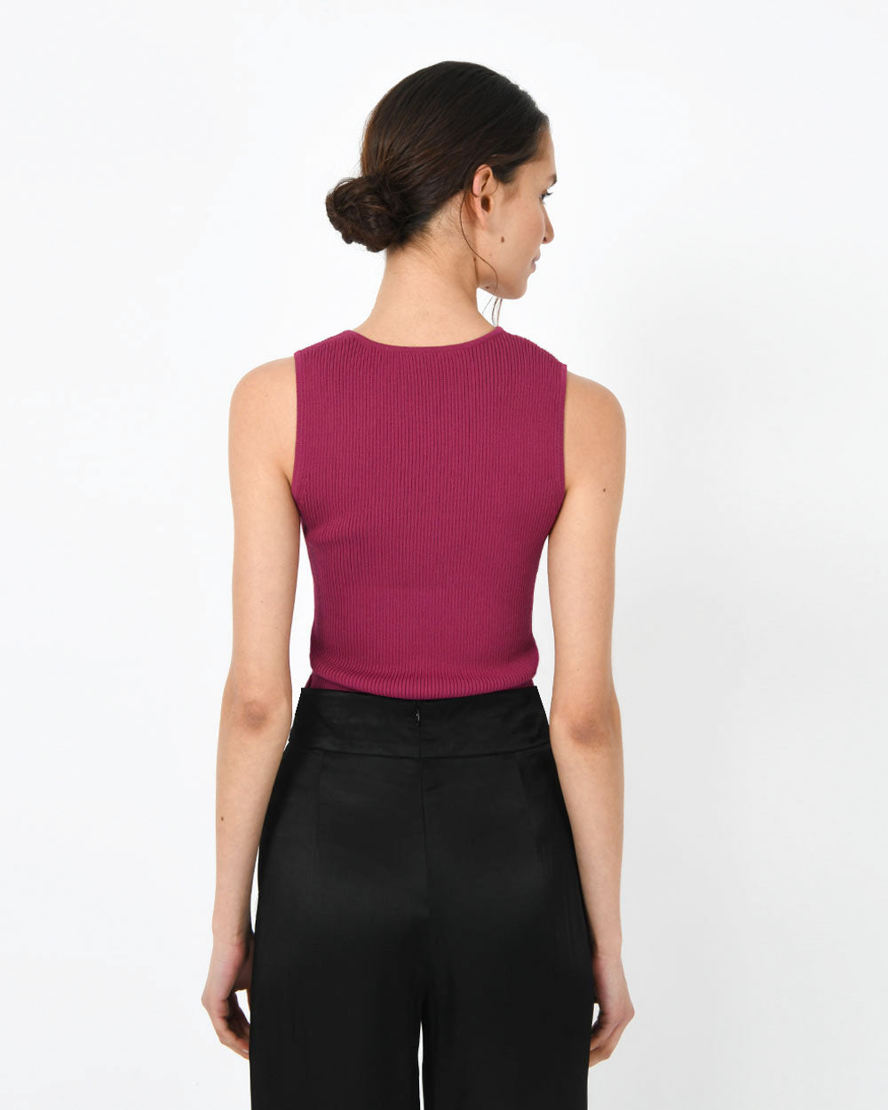 Tiana Asymmetric Knit Top