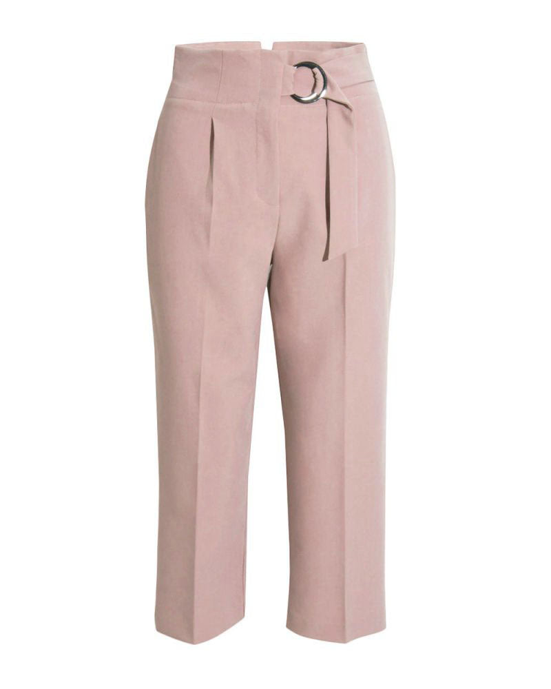 Rory High-Waisted Belted Pants