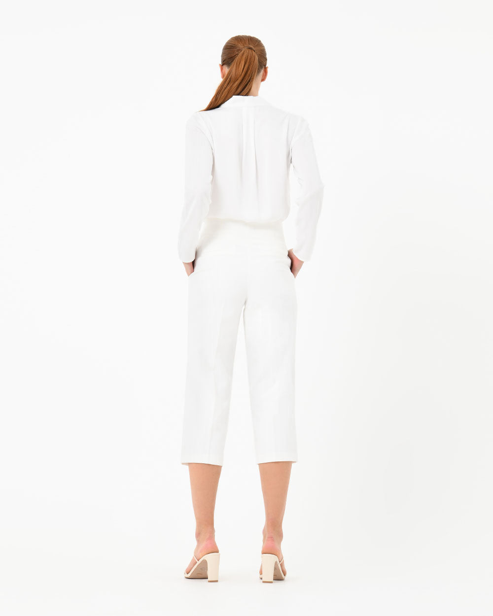 Rory High-Waisted Belted Pants