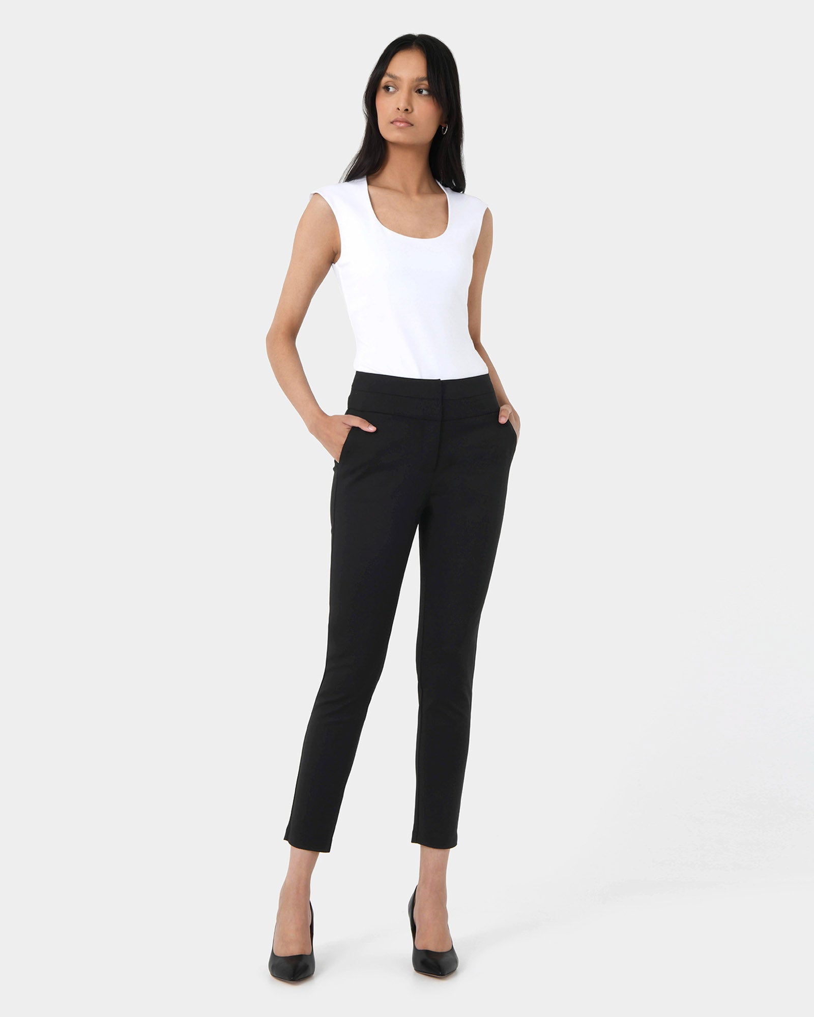 Myah Double Waistband Pants