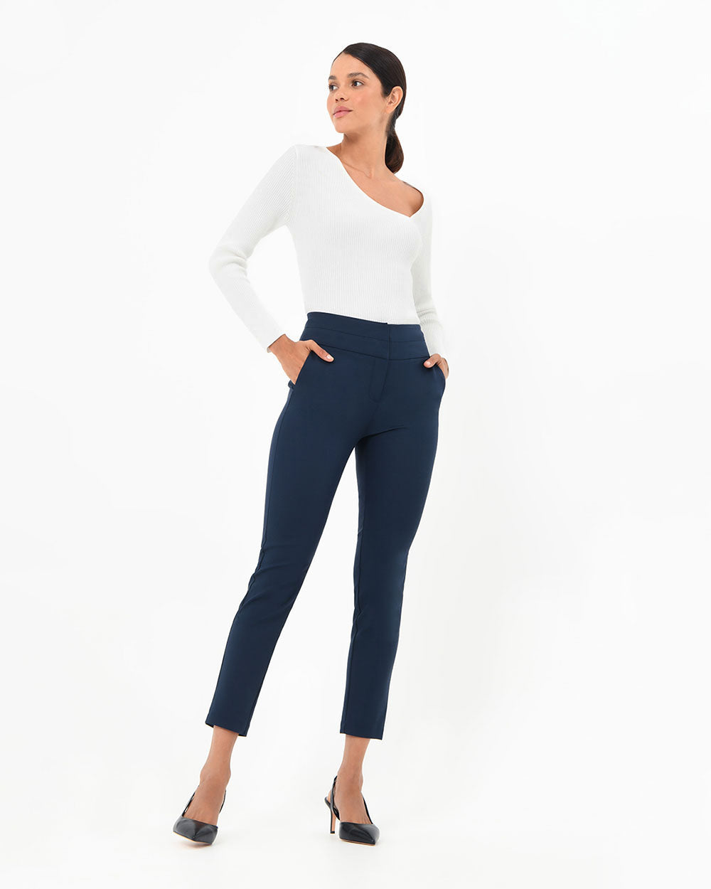 Myah Double Waistband Pants