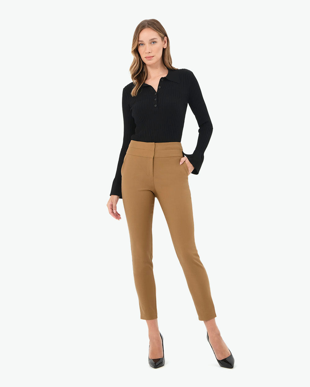 Myah Double Waistband Pants