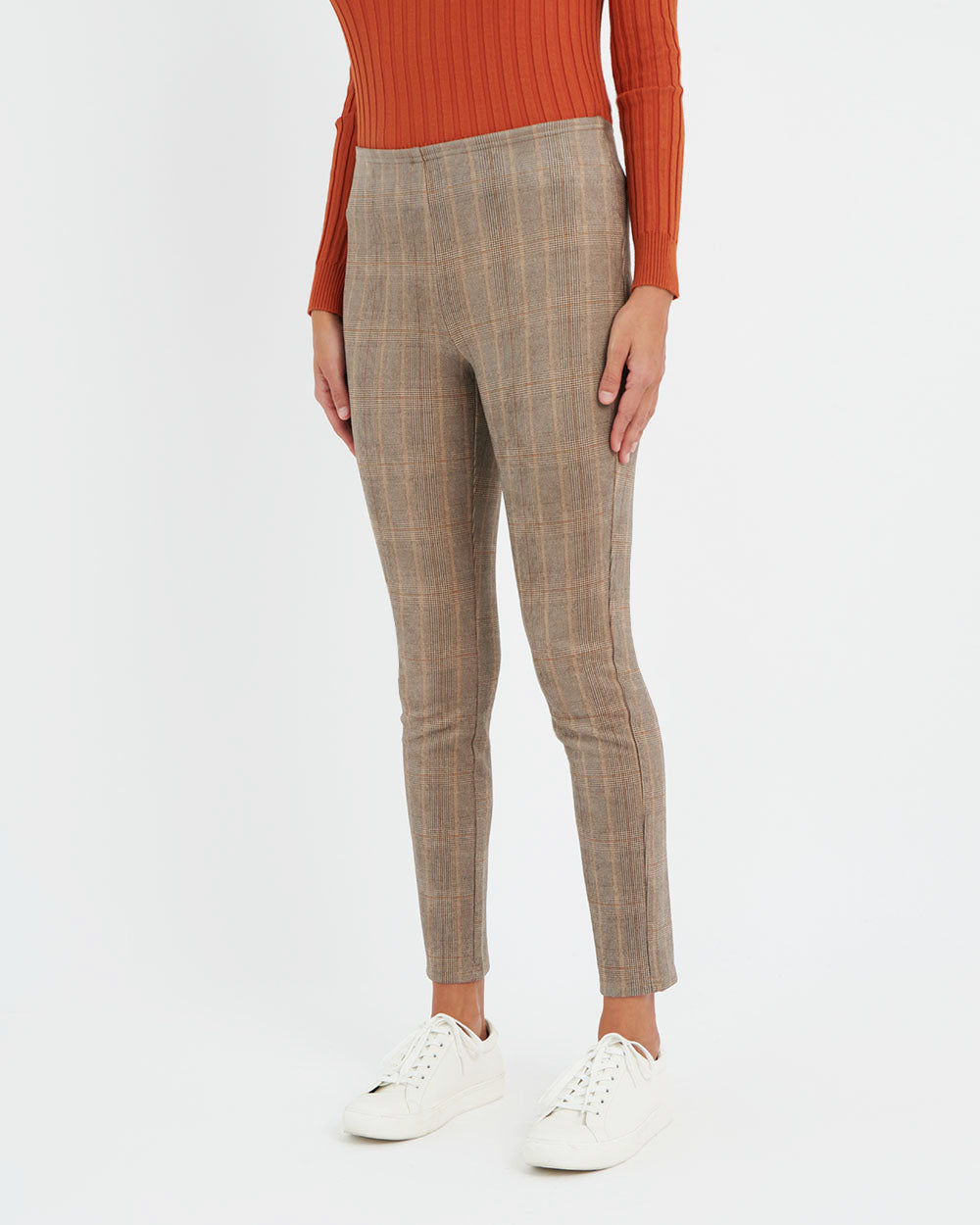 Arlene Check Stretch Pants