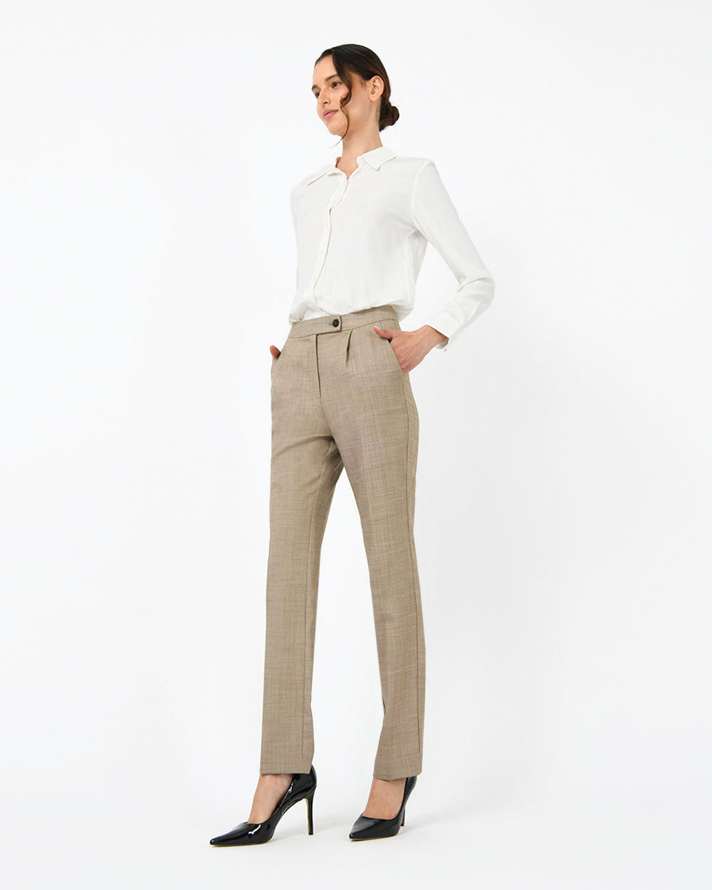 Charis Pleat Front Pants