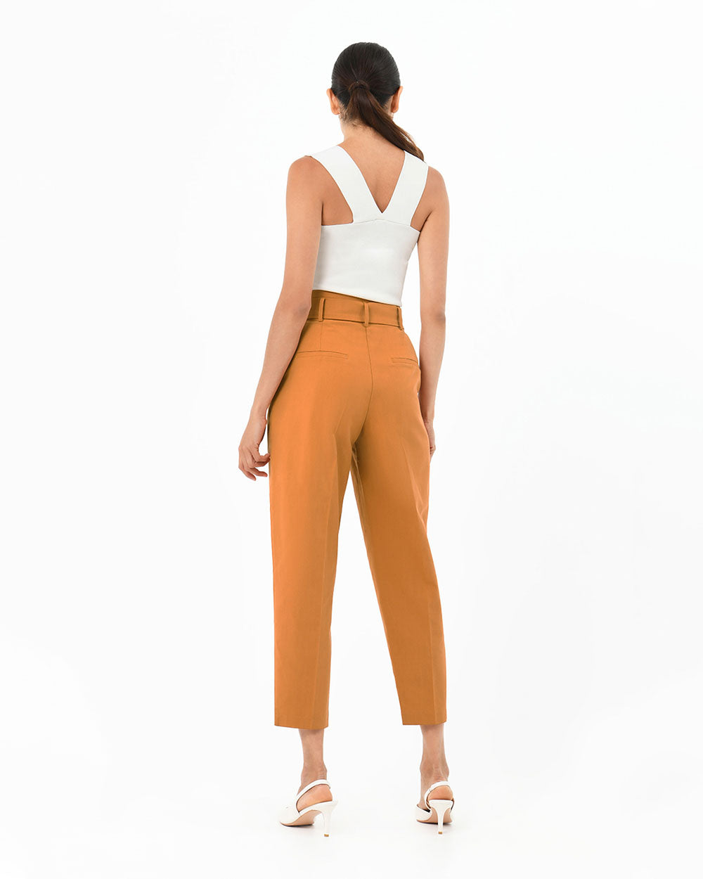 Lucille Highwaist Belted Pants