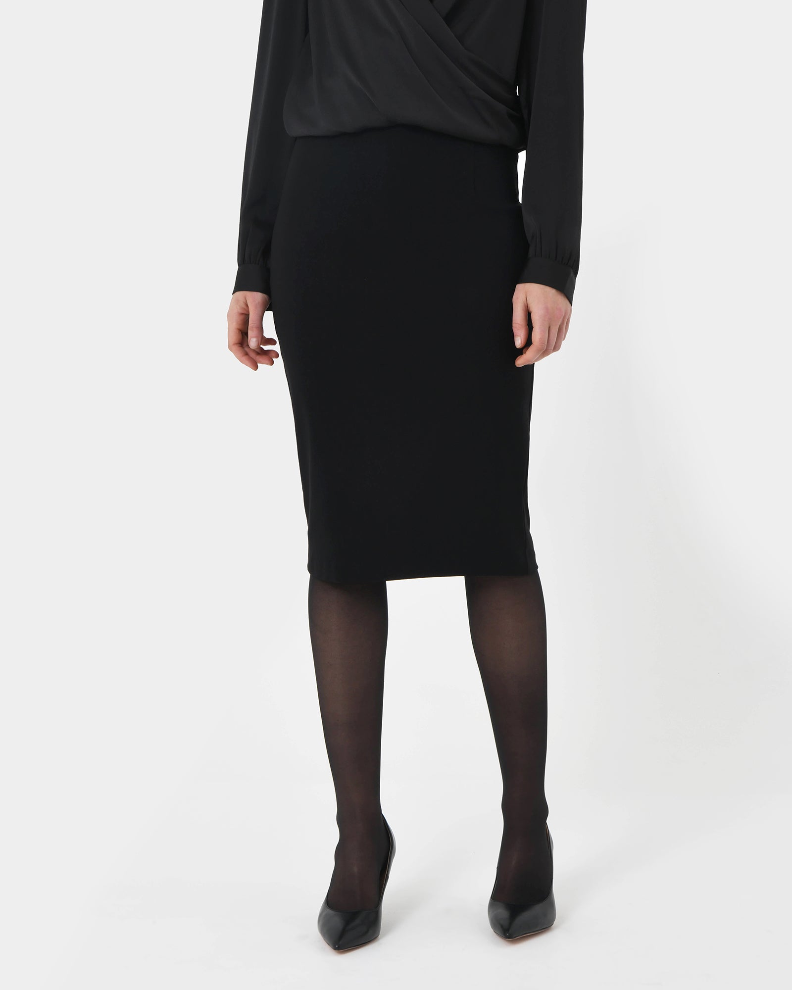 Jayden Zipper Pencil Skirt