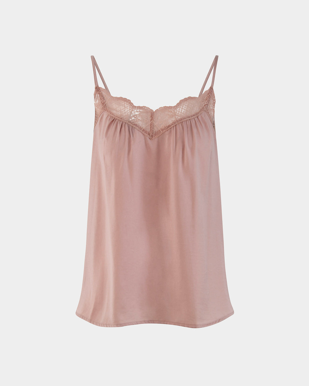 Aleksia Lace Trim Cami Top