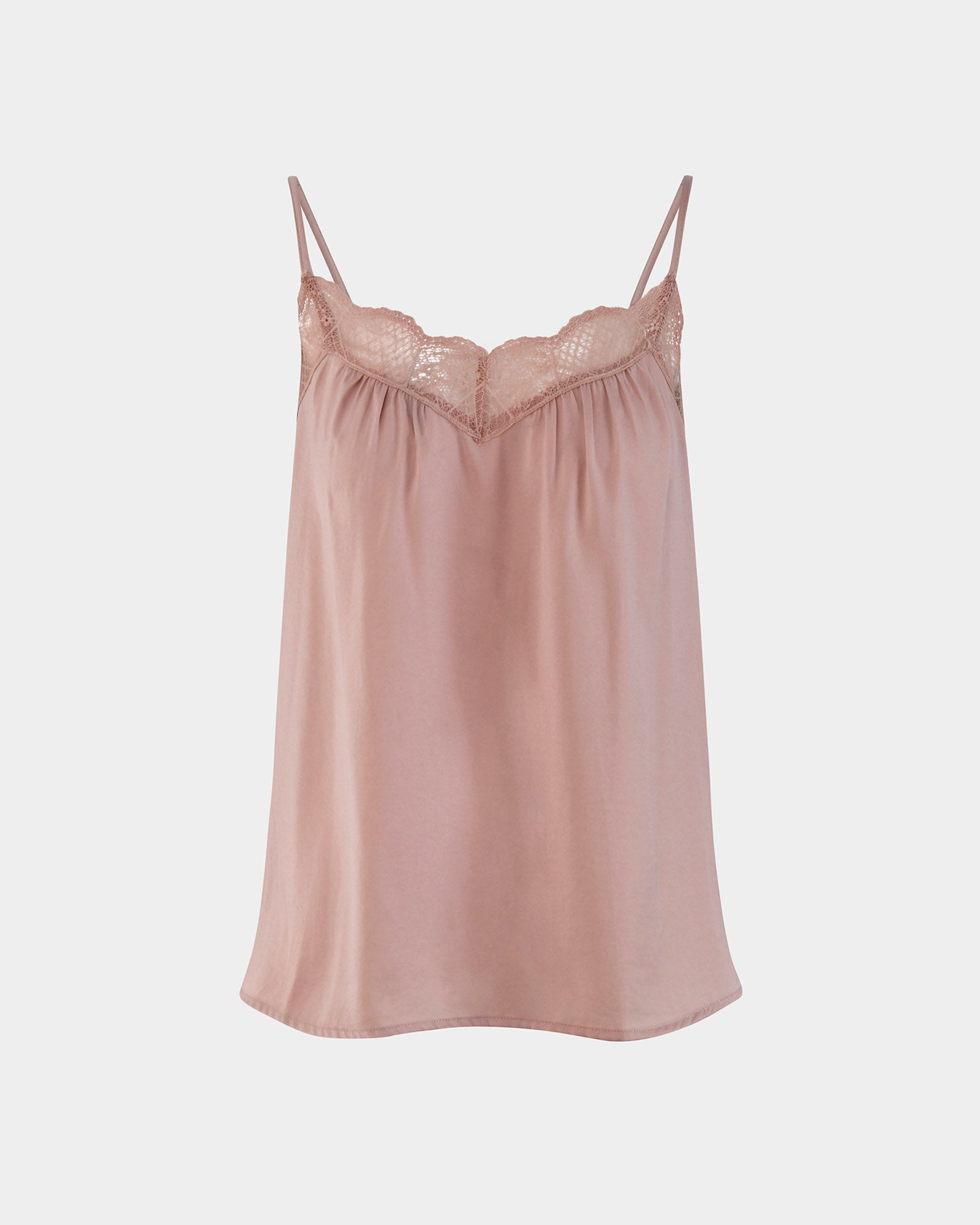 Aleksia Lace Trim Cami Top