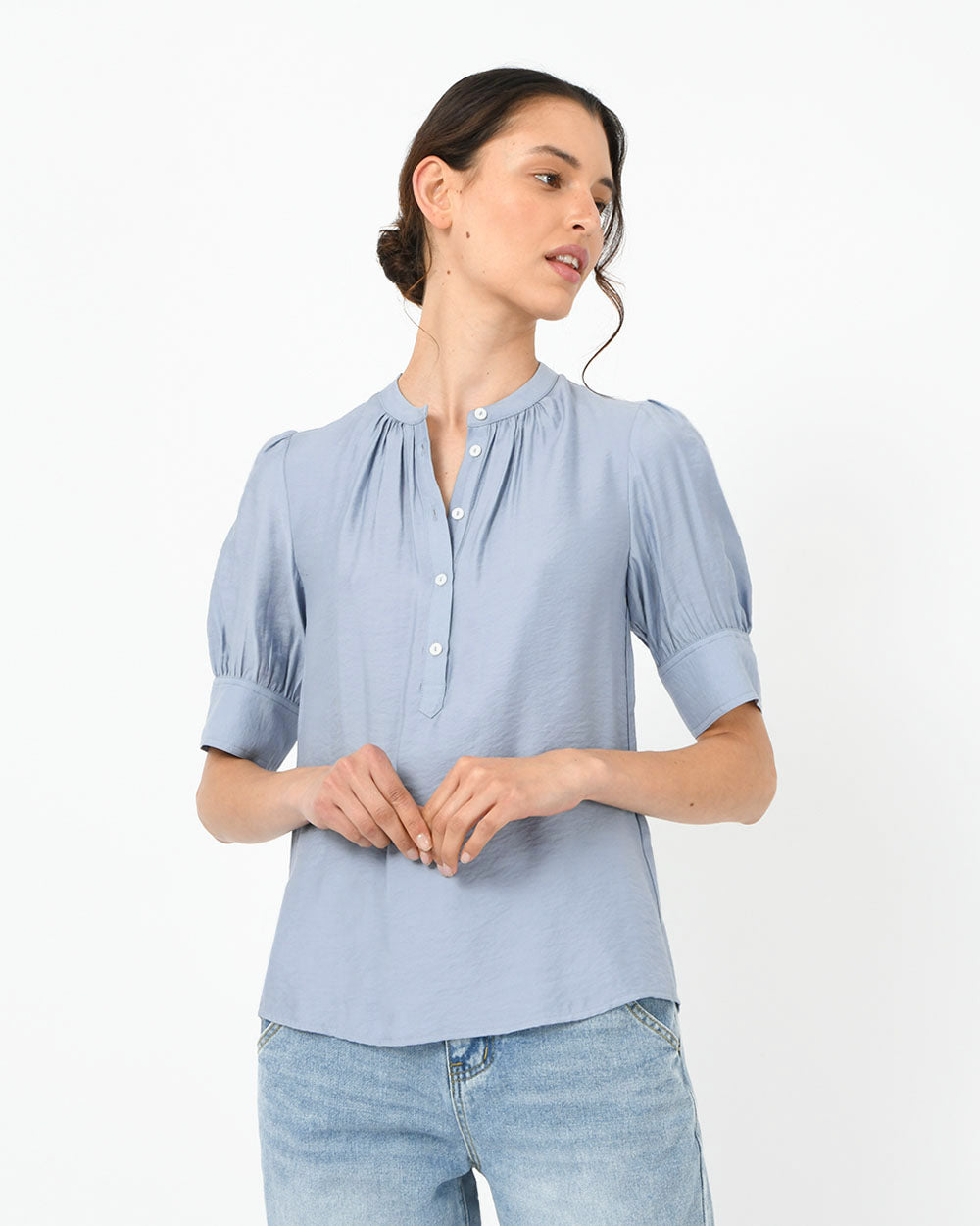 Elsa Puff Sleeve Blouse
