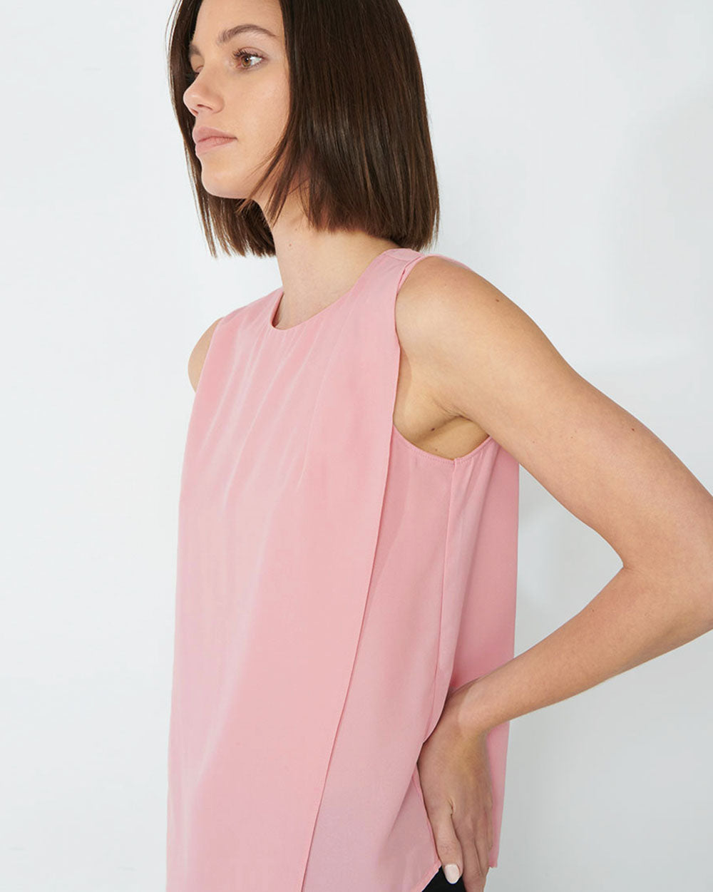 Leona Split Front Blouse