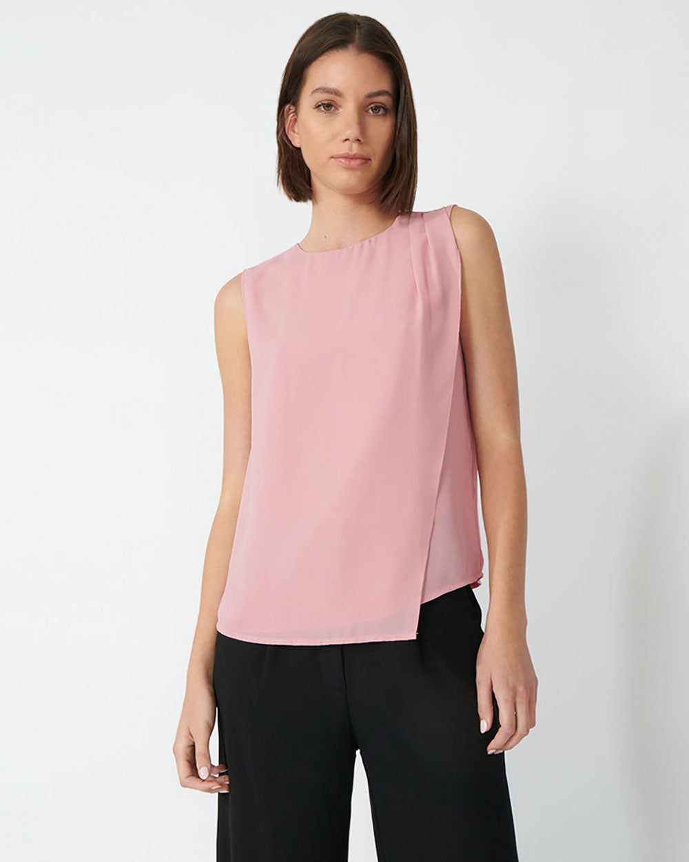 Leona Split Front Blouse