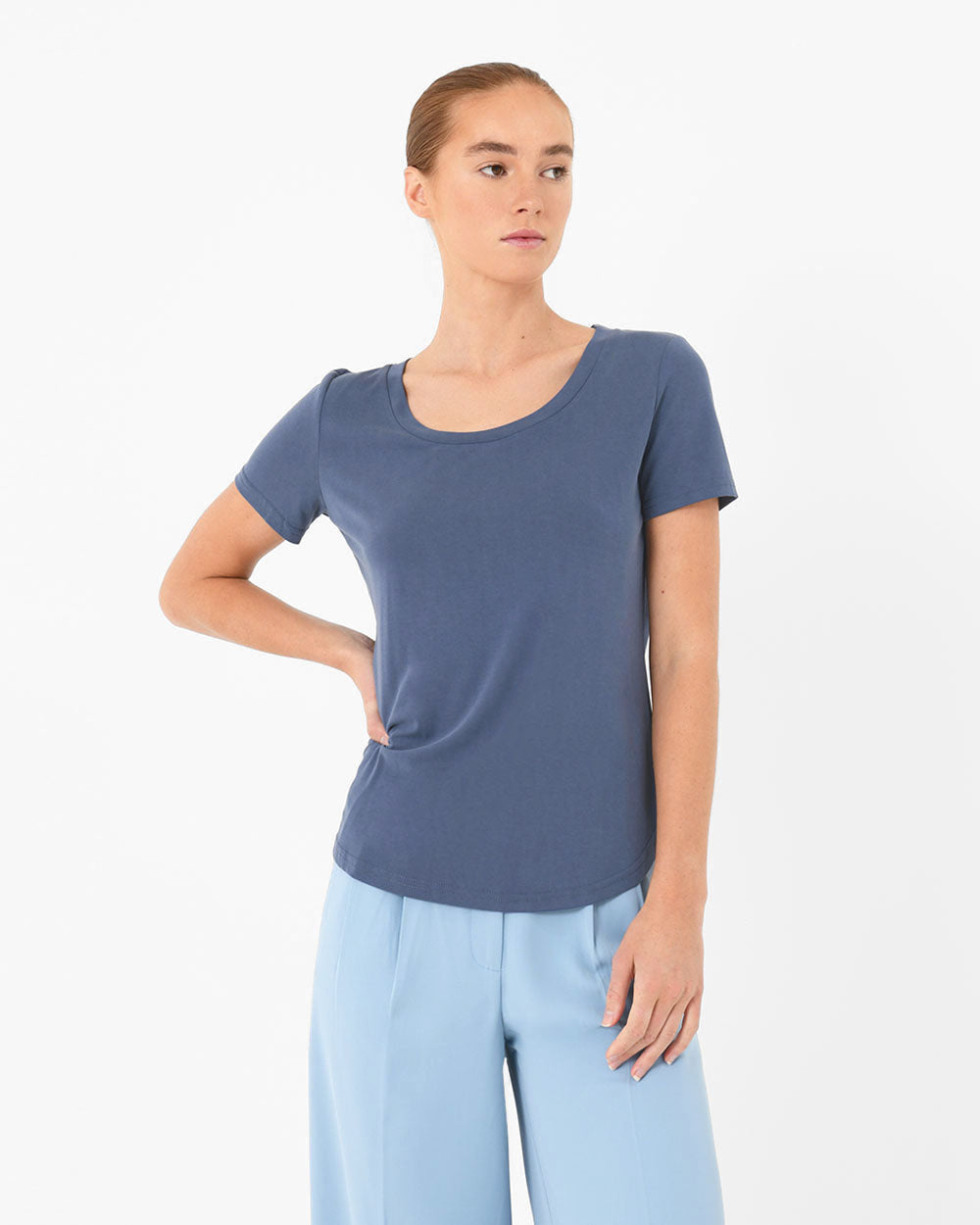 Hanna Scoop Modal Tee