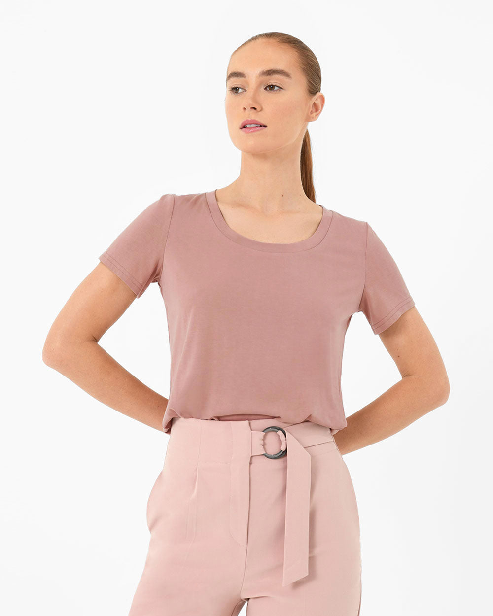 Hanna Scoop Modal Tee