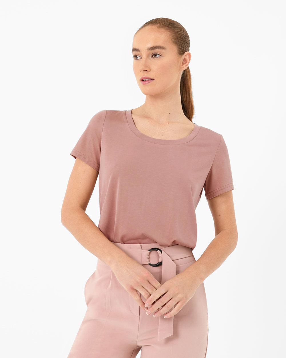 Hanna Scoop Modal Tee