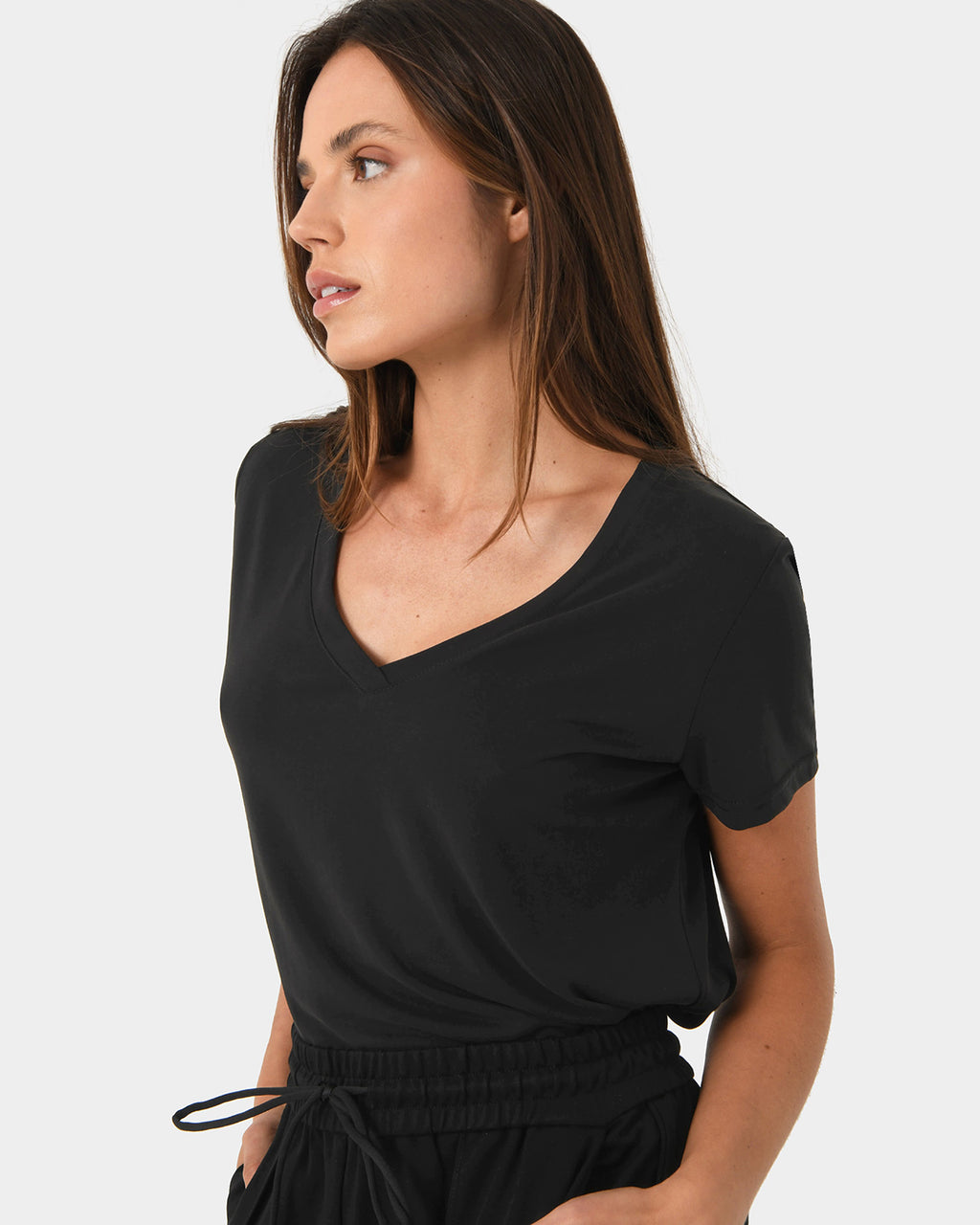 Lili V Modal Tee